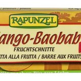 Baton de fructe cu Mango si Baobab Rapunzel 40g